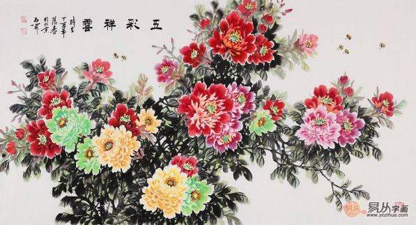 客厅里挂花鸟画选什么题材好，这四类最适宜了