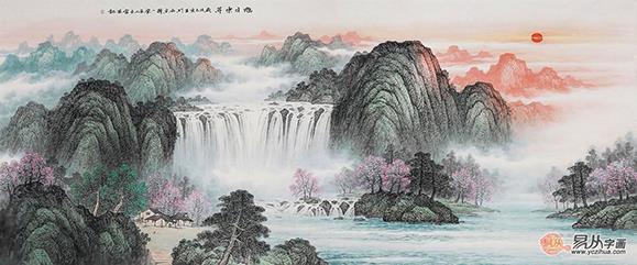 客厅背景墙挂画搭配指南,提升家居品位就参考它了!