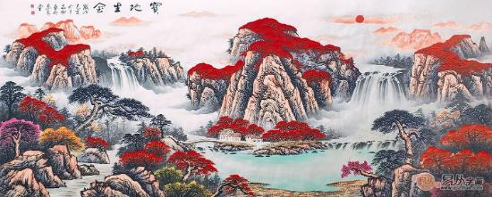 家里挂什么画好?宜挂在家里的山水画推荐