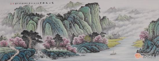 家里挂什么画好?宜挂在家里的山水画推荐